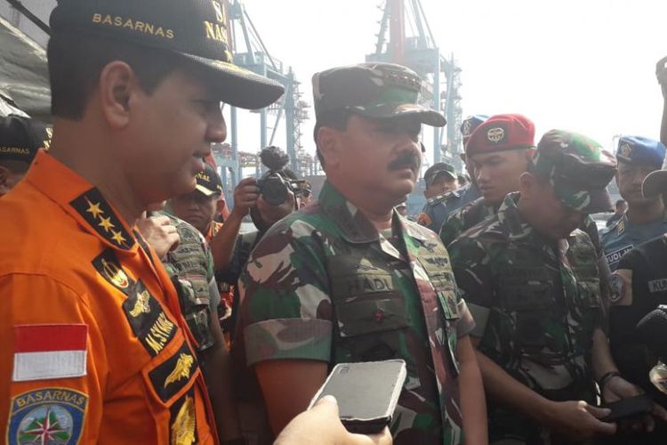 Panglima TNI: Suara Ping Black Box Terdengar Semakin Keras