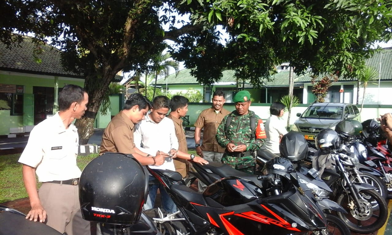 Kodim Klungkung Gelar Pemeriksaan Mendadak Kendaraan Dinas Dan Non Dinas