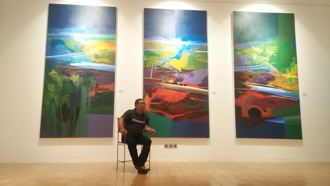 Perupa Senior Asal Singapadu Gelar Solo Exhibition Di Penghujung Tahun 2018