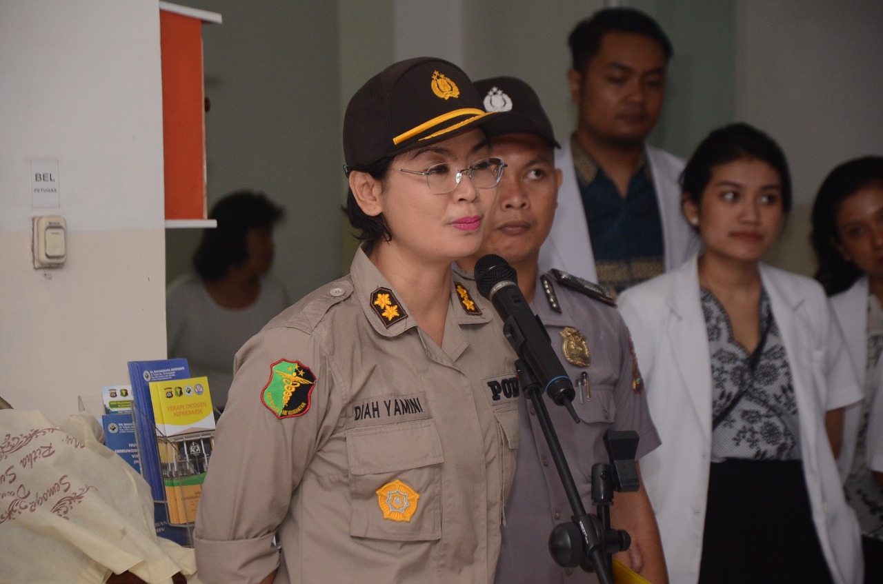 RS Bhayangkara Bangun Sinergitas Dengan Damkar Badung