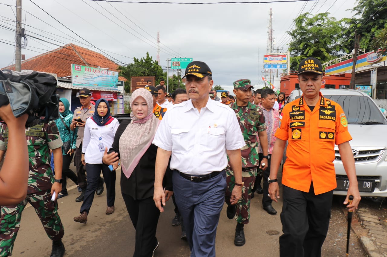 Menko Luhut : Pemerintah Siapkan Regulasi Pencegahan dan Penanganan Bencana Lebih Terpadu
