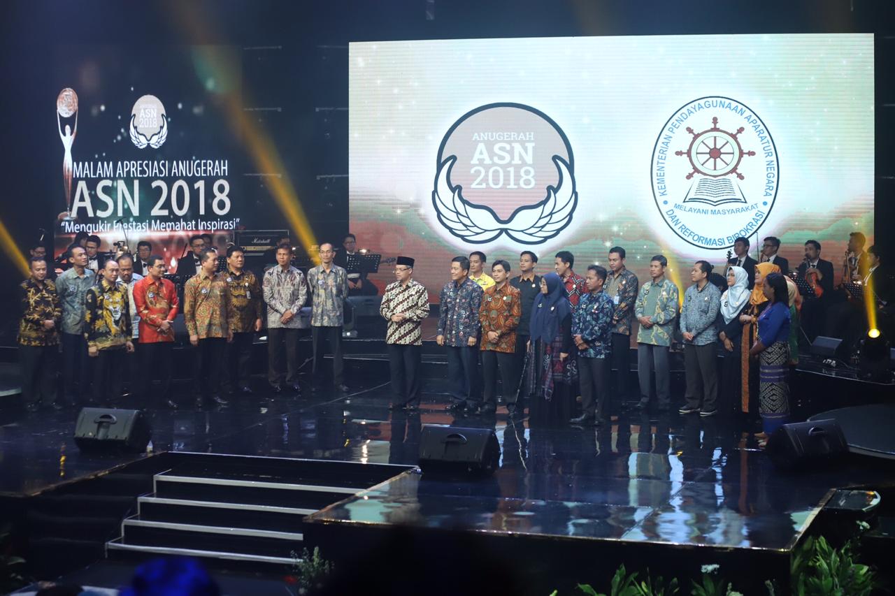 Humas BNPB Raih Penghargaan The Most Inspirational ASN 2018