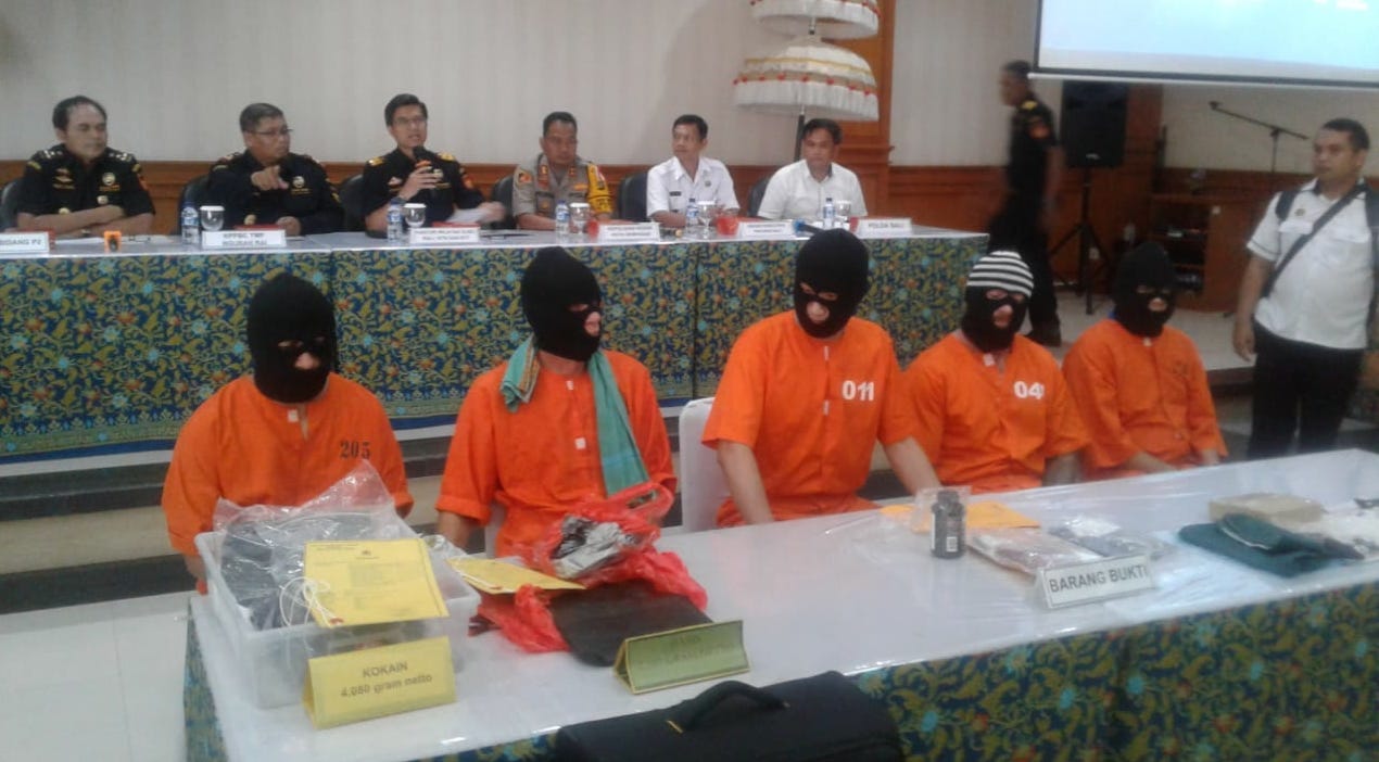 Peredaran Narkoba di Bali Naik Pesat Menjelang Pergantian Tahun