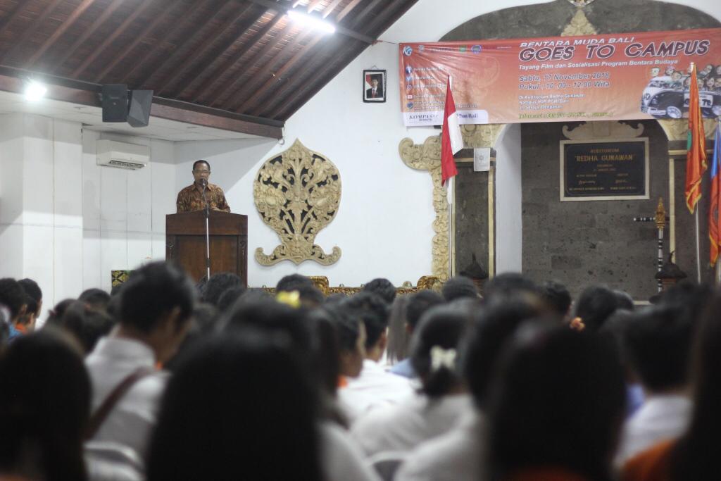 Bentara Muda Bali Goes To Campus Mengetengahkan Putar Film Dan Sosialisasi