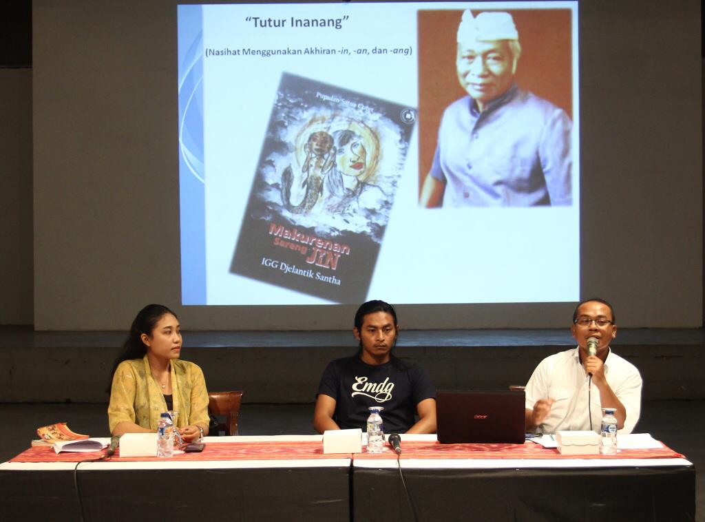 Dialog Sastra 62 Bincangkan Sastra Bali Modern Dan Rancage