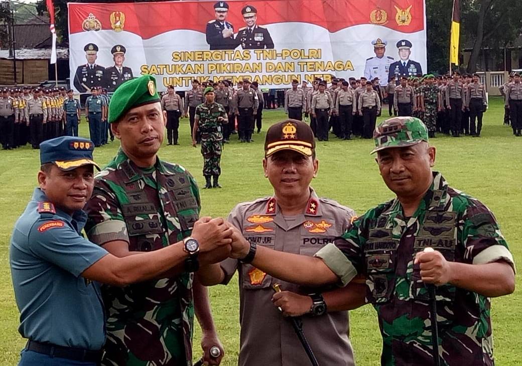 Sinergitas TNI-POLRI Menuju NTB Gemilang