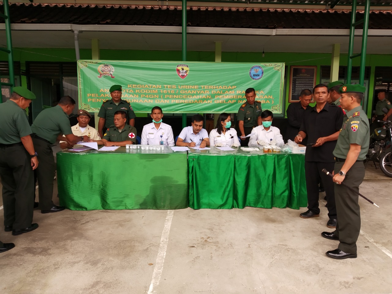 BNNK Gianyar Libatkan Prajurit TNI Sebagai Kader Melawan Narkoba