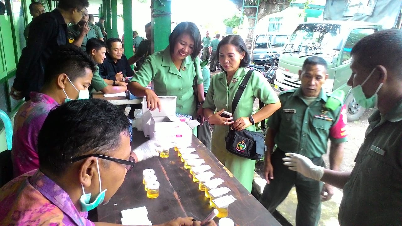 Jelang Nataru, Kodim Jembrana Perangi Narkoba Dengan Kegiatan P4GN