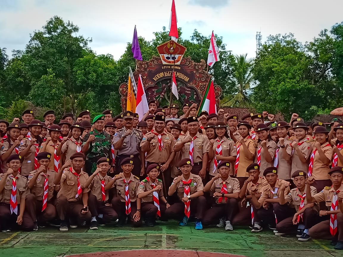 Pelantikan Dan Napak Tilas Saka Wira Kartika Kodim Jembrana