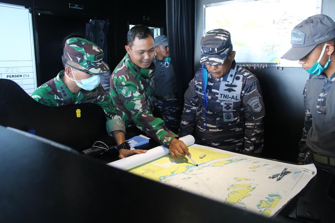 Pastikan Alur Aman Dilayari, Pushidrosal Survei Hidro-Oseanografi di Perairan Drmaga Koarmada III Sorong, Papua Barat/theeast.co.id