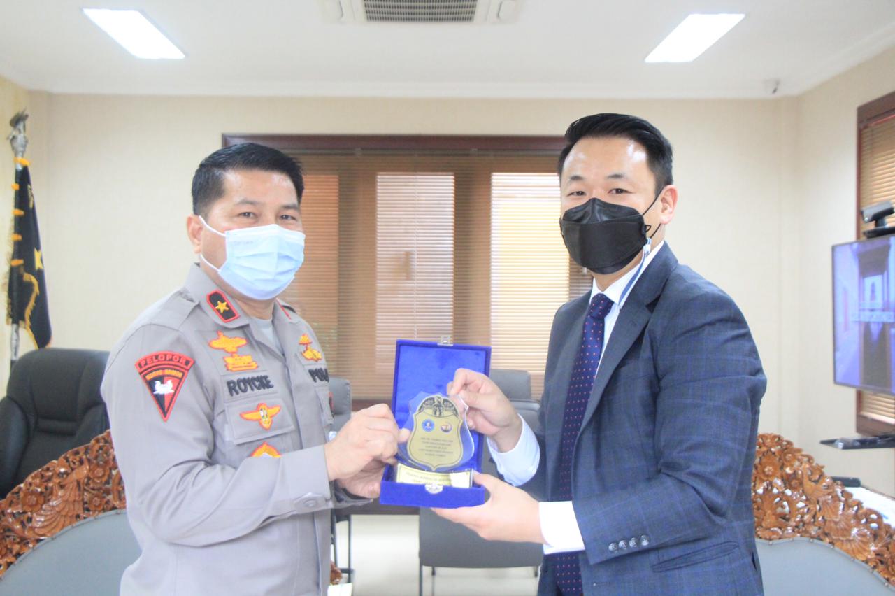 Jalin Kerja Sama, Perwakilan FBI Berkunjung ke Polda Bali