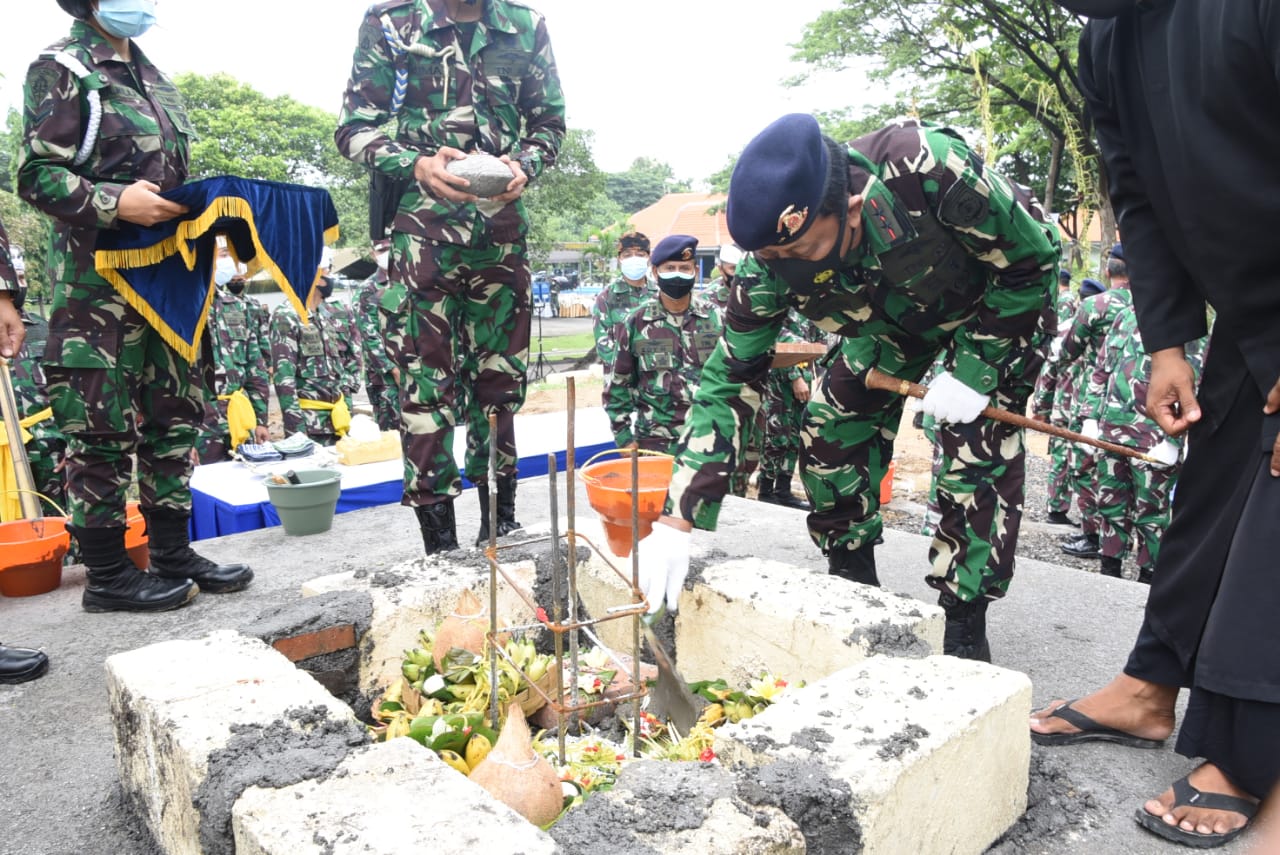 Peletakan Batu Pertama Pembangunan Pure Jala Wira Adhiguna