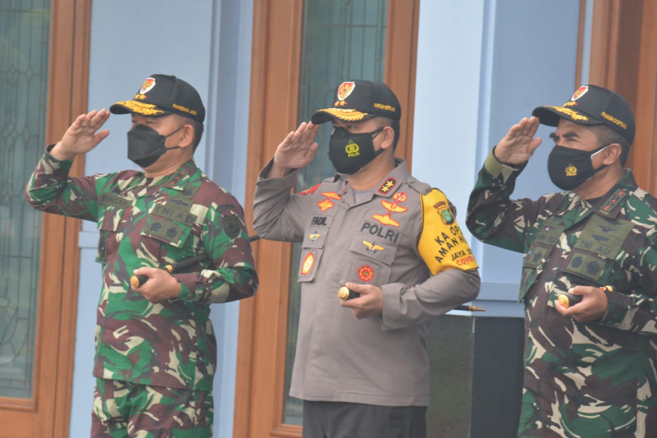 Pangdam Jaya Laksanakan Pamwaskita Pemberangkatan Presiden RI ke Mamuju Sulbar