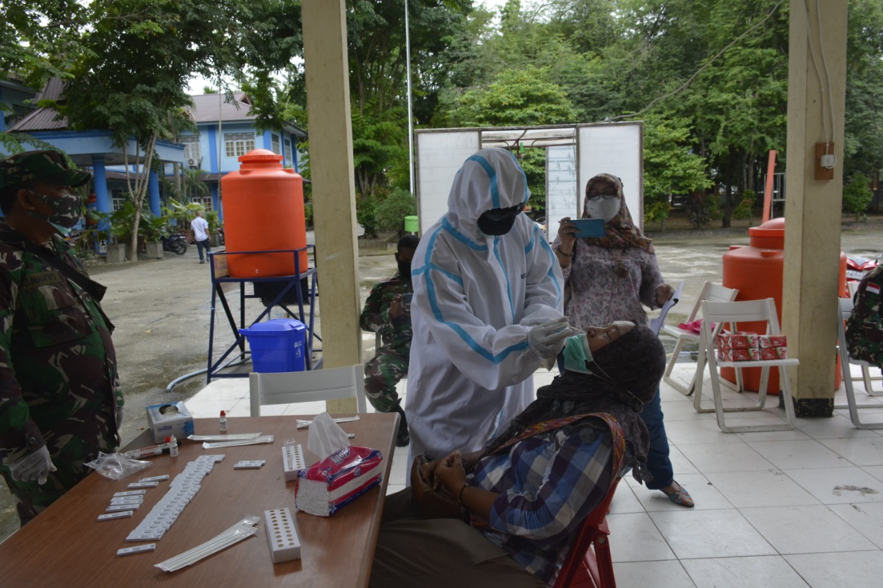 Baksos Swab Antigen Sekaligus Sosialisasi Vaksin Covid-19