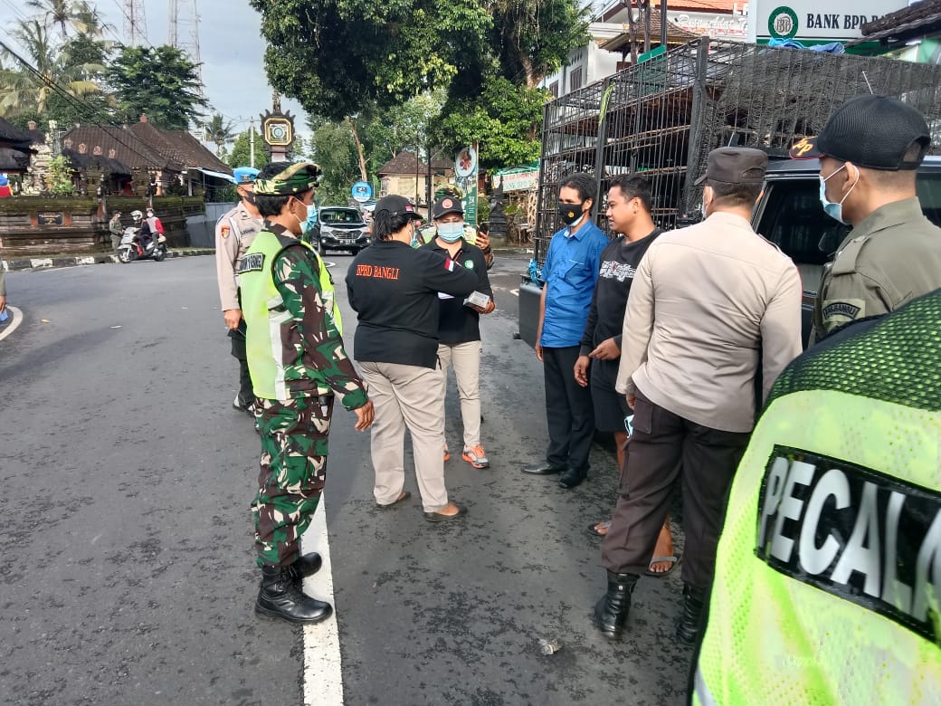 Tidak Pakai Masker Enam Warga Digelandang Petugas