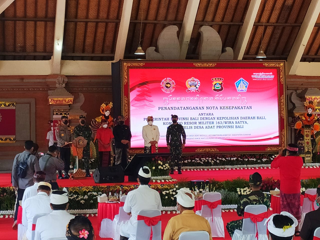 Danrem 163/Wira Satya Menilai Sipandu Beradat Efektif Untuk Menjaga Kondusifitas Bali