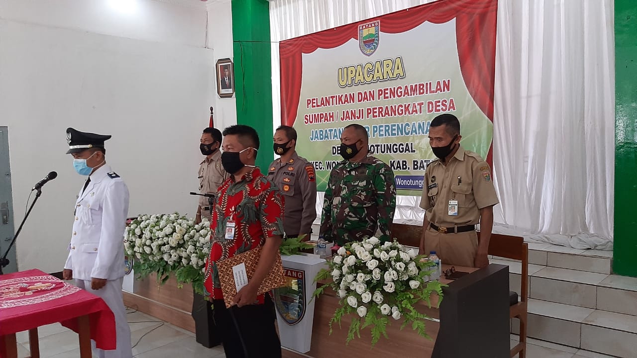 Camat Wonotunggal Minta Masyarakat Sukseskan Vaksinasi Covid-19