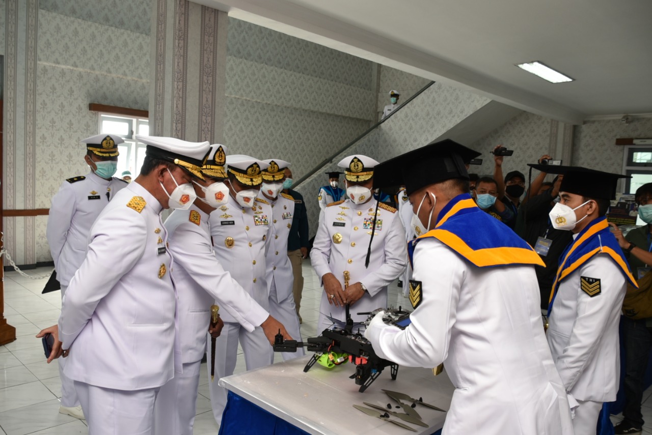 58 Lulusan Wisuda STTAL Th. 2021 Berhasil Kembangkan Inovasi Teknologi Keangkatanlautan dan Kemaritiman