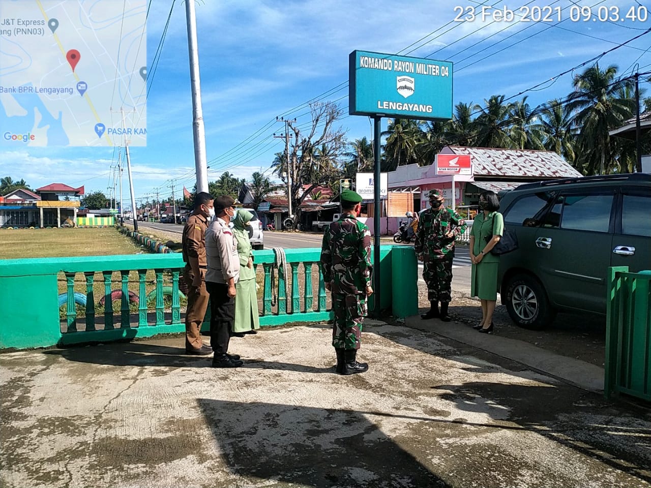 Dandim 0311/Pessel Kunjungi Koramil 04/Lengayang