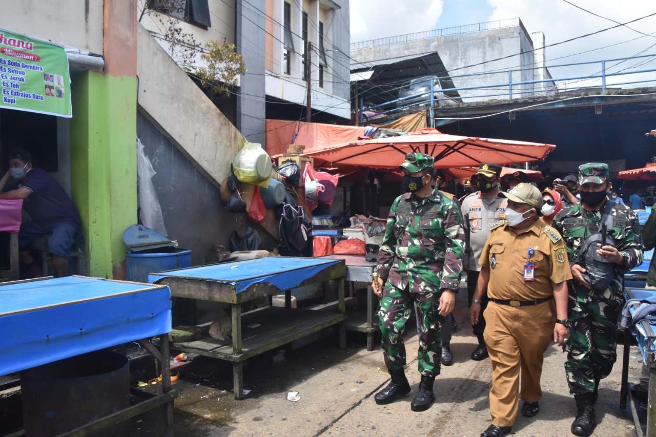 Kaltim Steril, Danrem 091/ASN Tegaskan Penertiban Protokol Covid-19 Sampai Tingkat RT Hingga Desa