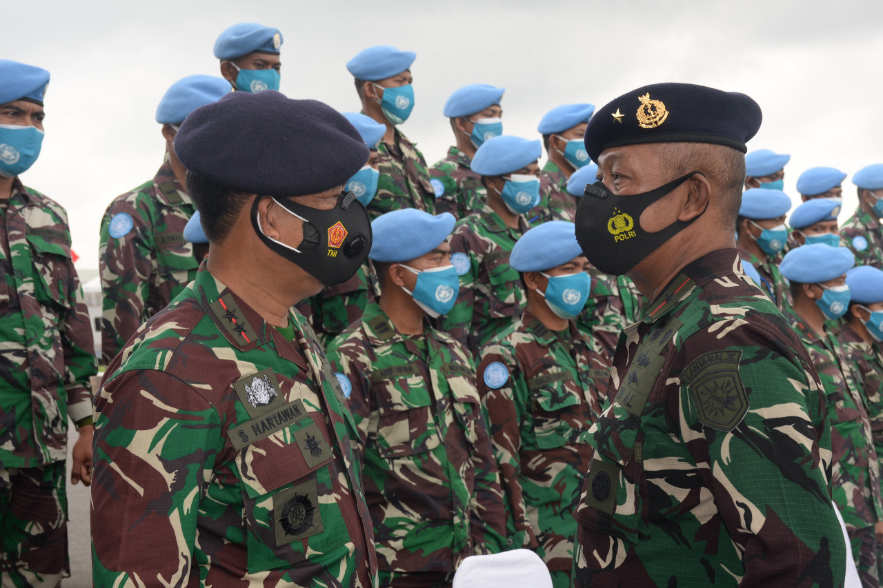 Danlantamal V: Selamat Bertugas di Medan Operasi Para Pasukan Garuda!!!