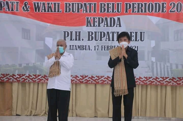 Willy Lay dan Ose Luan Akhiri Masa Jabatan sebagai Bupati dan Wakil Bupati Belu 2016-2021