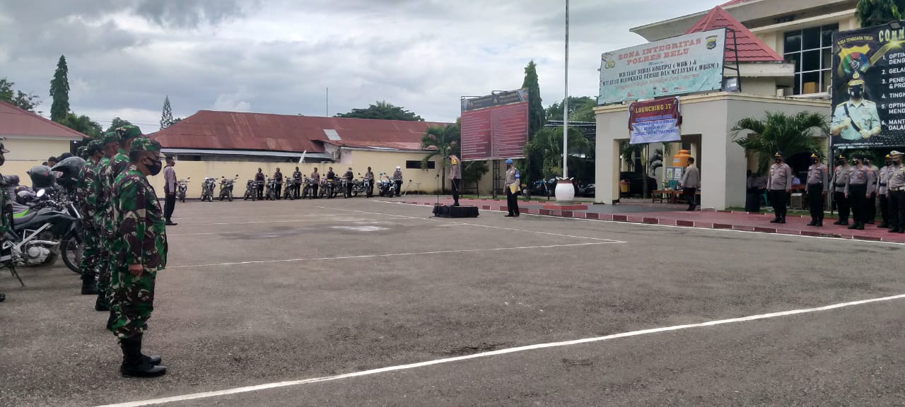 Cegah Penyebaran Covid-19, Polres Belu Launching Program 3T
