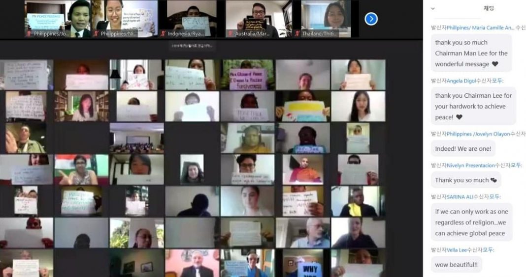 HWPL Gelar Webinar “Mewujudkan Perdamaian yang Berkelanjutan Tanpa Henti di Masa Pandemi”