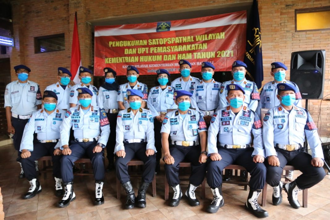 SATOPSPATNAL Kanwil Hukum dan HAM Bali Dikukuhkan