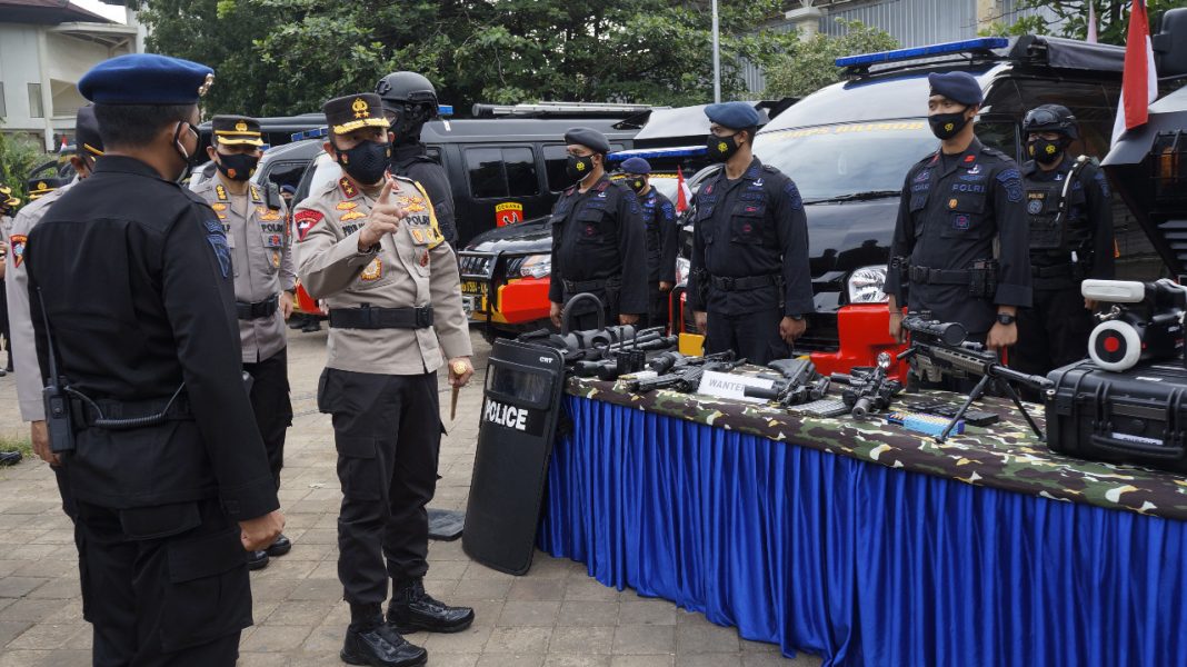 Kapolda Bali Cek Persiapan Pengamanan Kunjungan Presiden ke Ubud Bali