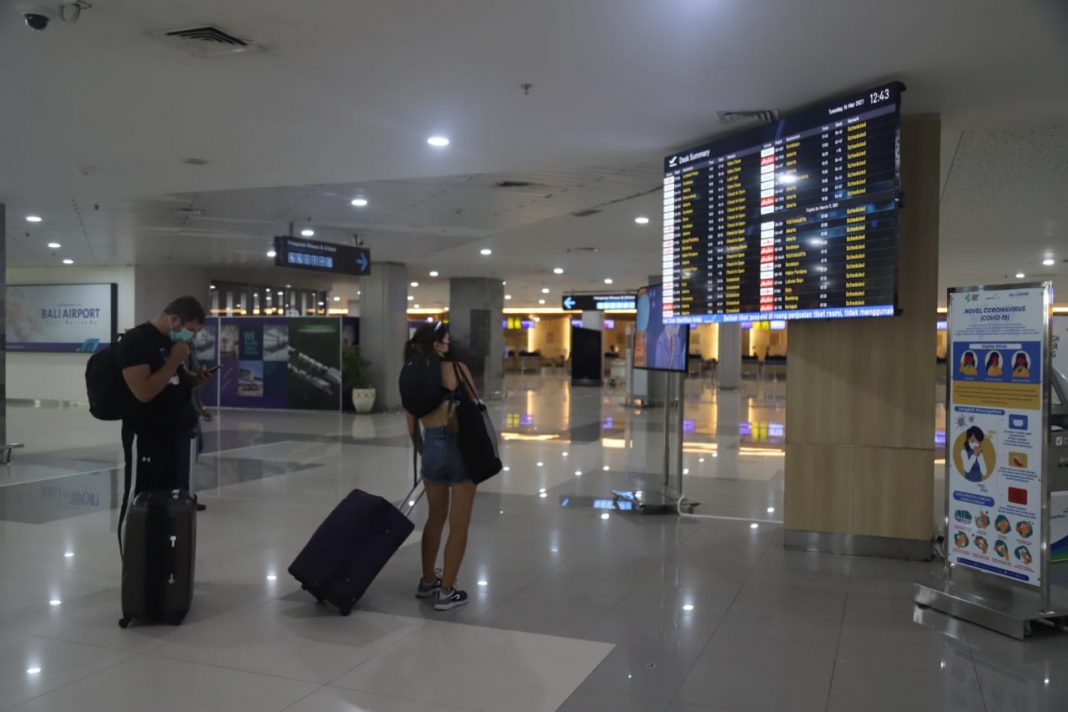 Baru Pertengahan Maret, Penumpang di Bandara Ngurah Rai Naik 35%