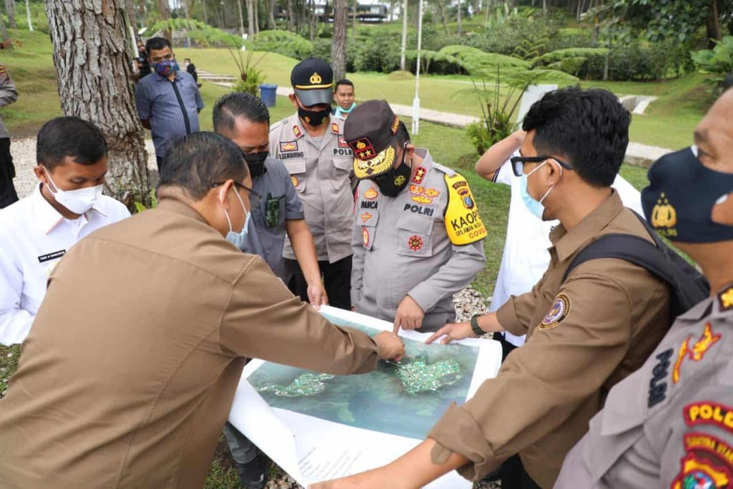 Kapolda Sumut Tinjau Kaldera Toba Dukung Program Nasional