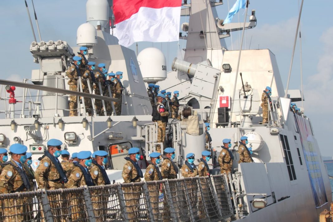 Pangkoarmada II Hadiri Pemberangkatan Satgas MTF TNI Konga XXVIII-M UNIFIL TA. 2020