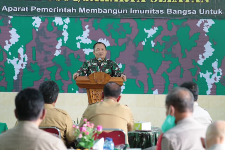 Tingkatkan Sinergitas, Kodim 0504/Jakarta Selatan Gelar Komsos dengan APPEM