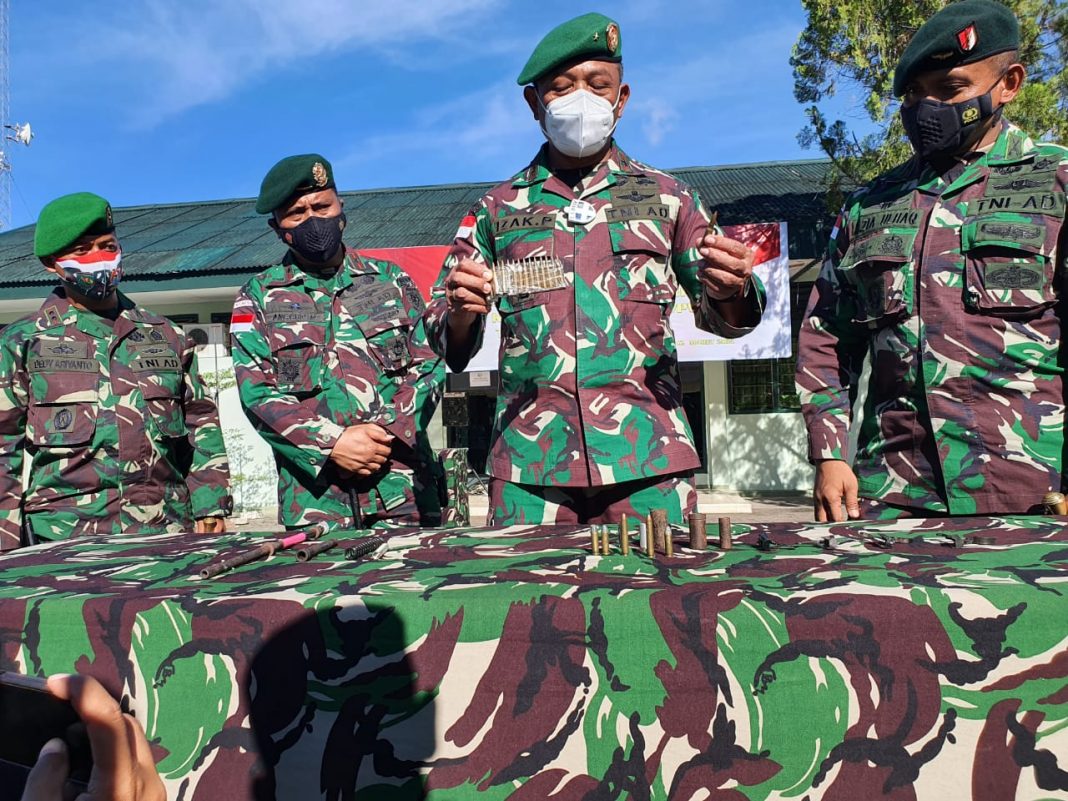 Satgas Pamtas RI – PNG Membongkar Modus Baru Penyelundupan Senjata Api Ke Papua