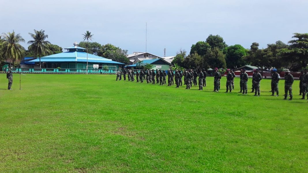 47 Personil Satgas TMMD tiba di Makodim Boven Digoel