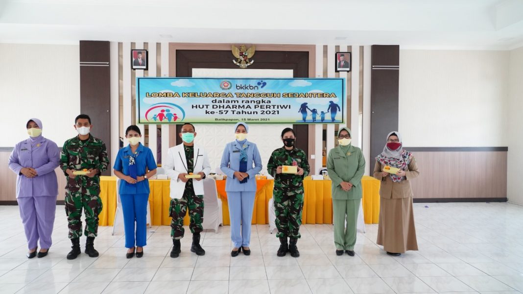 HUT Ke-57 Dharma Pertiwi, Persit KCK Koorcab Rem 091 PD VI/Mulawarman Sabet Juara 1