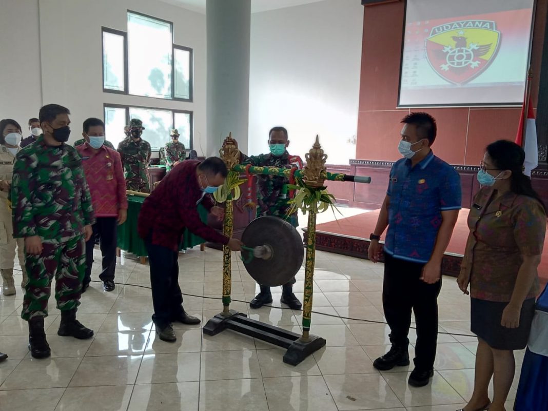 Bupati Jembrana Buka TMMD Ke 110, Sebut Dampak Positifnya Bagi Masyarakat