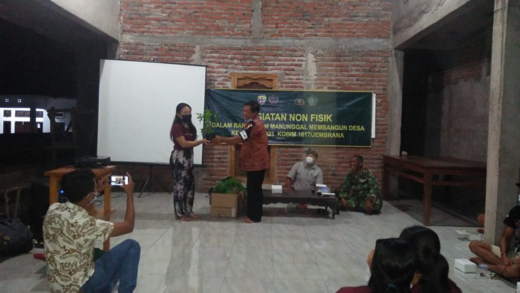 Penyuluhan Pertanian TMMD Kodim Jembrana, Optimalisasi Pekarangan Keluarga