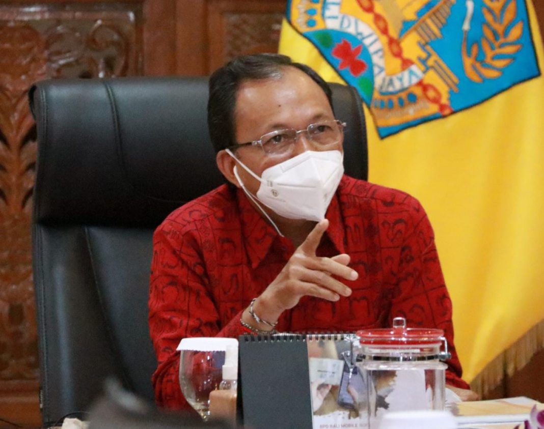 Koster Tetapkan Pergub Penerapan Disiplin dan Penegakan Hukum Prokes di Bali