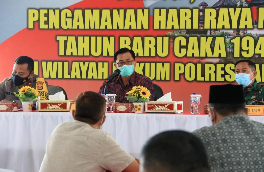 Pemkab Tabanan Gelar Rakor Pengamanan Perayaan Hari Raya Nyepi