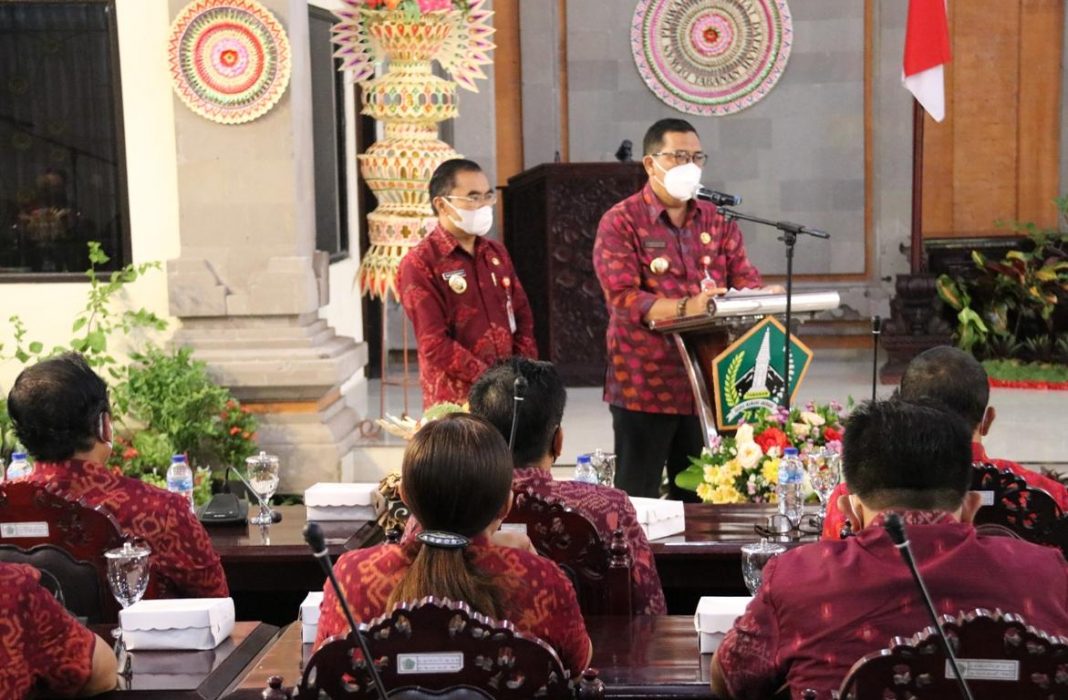 Bupati Sanjaya Minta Dukungan DPRD Bersama Sama Wujudkan Visi Misi Pembangunan Kabupaten Tabanan