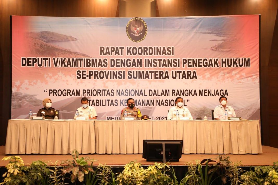 Kapolda Sumut Gelar Rakor Jaga Stabilitas Keamanan Nasional