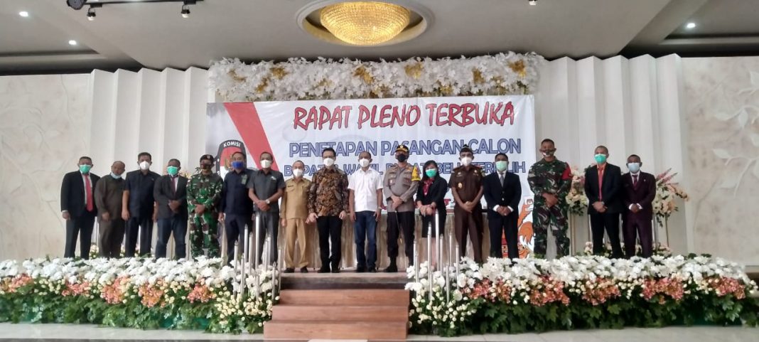 Dokter Agus Taolin dan Drs. Alo Haleserens Ditetapkan Jadi Bupati dan Wakil Bupati Belu