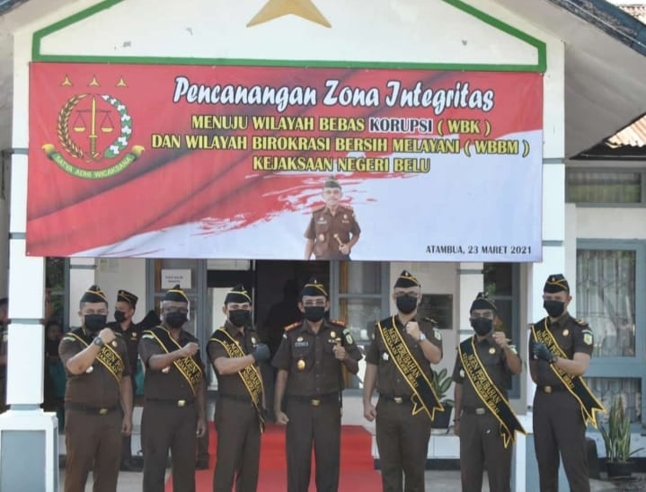 Kejaksaan Negeri Belu Canangkan ZI Menuju WBK dan WBBM