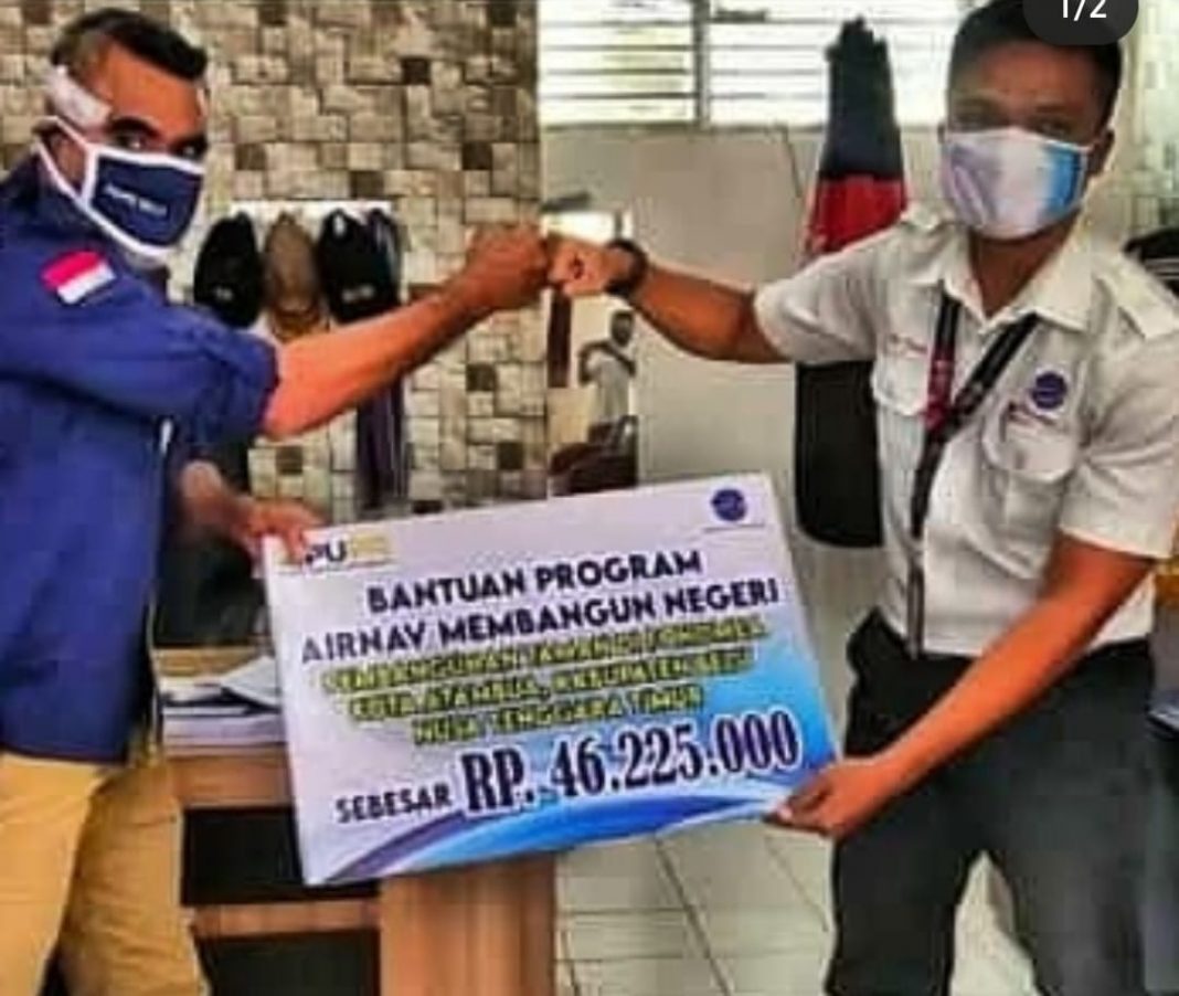 Kerjasama PUPR Belu dan Airnav Indonesia Bantu Wilayah Terpencil di Perkotaan Atambua Perbatasan RI-RDTL