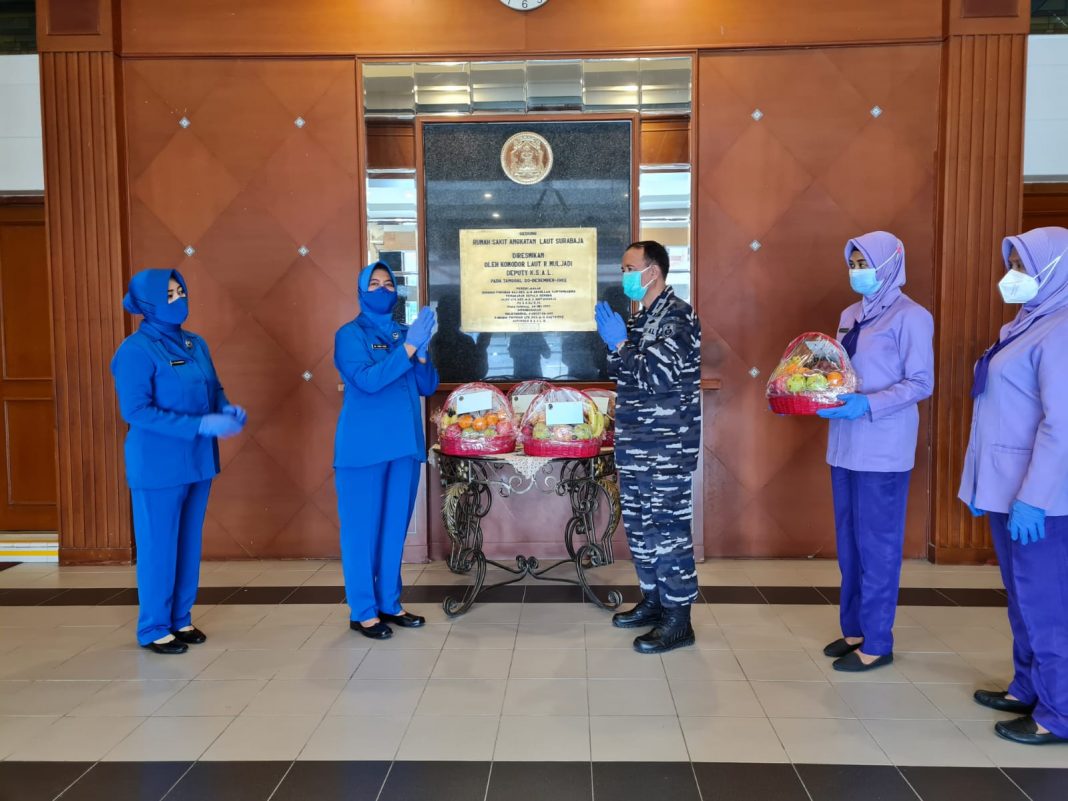 Ketua Korcab V Daerah Jalasenastri Armada II Laksanakan Kunjungan Sosial