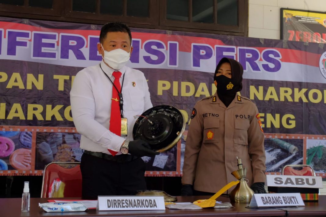 Ditresnarkoba Polda Jateng Ungkap Jaringan Narkotika Internasional Malaysia-Indonesia