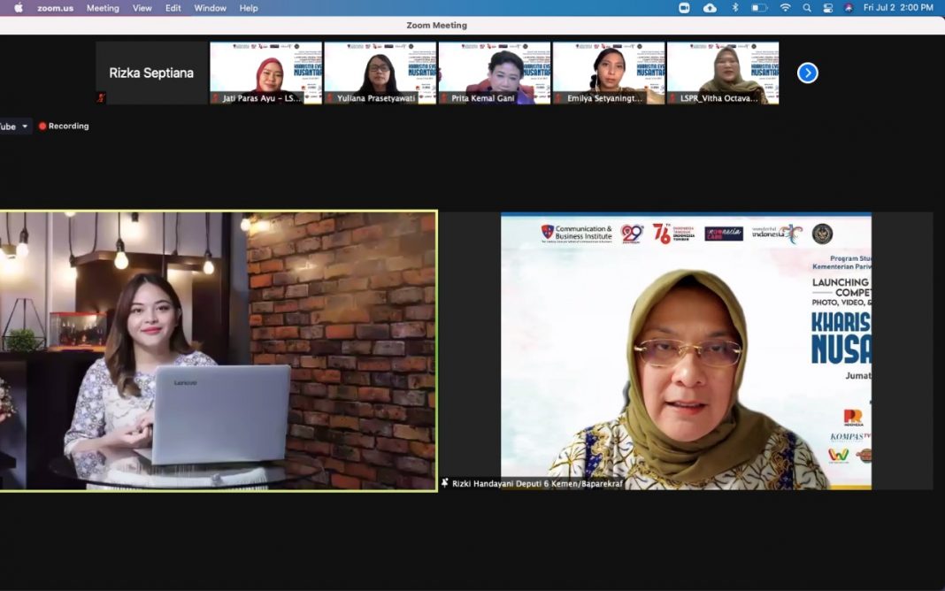 Berkolaborasi dengan Kemenparekraf, LSPR Institute Laksanakan Digital Tourism Competition Skala Nasional