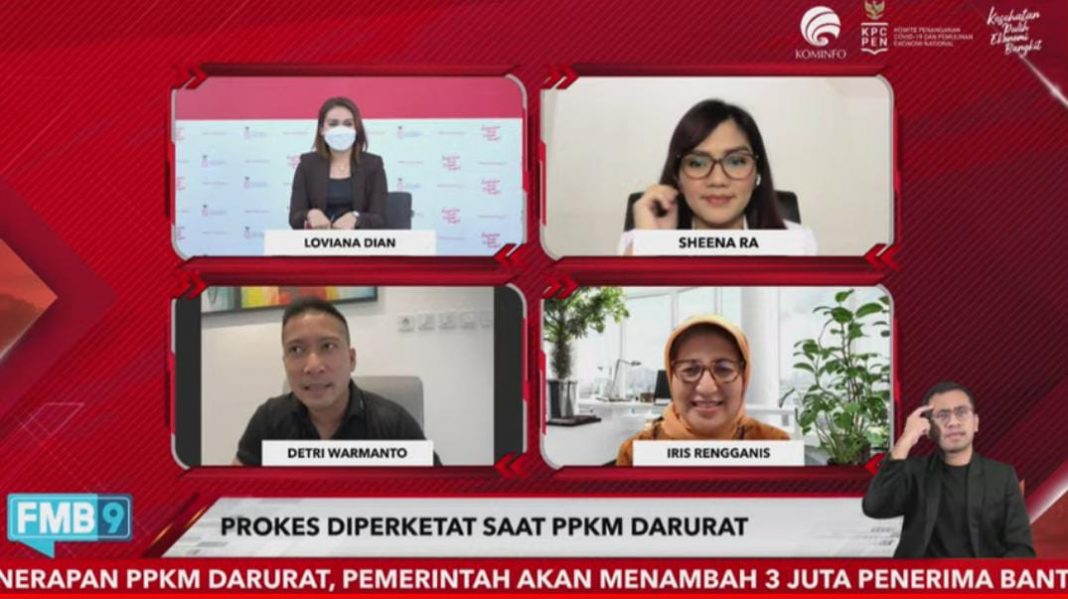 Prof. Dr. dr. Iris Rengganis: Jaga Imunitas Saat PPKM Darurat dengan Asupan Gizi Seimbang